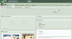 Desktop Screenshot of cotty.deviantart.com