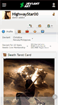 Mobile Screenshot of highwaystar00.deviantart.com