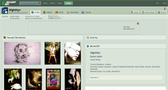Desktop Screenshot of nightmyr.deviantart.com
