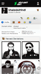 Mobile Screenshot of khaledalhindi.deviantart.com