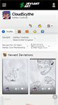 Mobile Screenshot of cloudscythe.deviantart.com