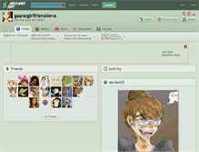 Tablet Screenshot of gaarasgirlfriend4eva.deviantart.com