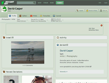 Tablet Screenshot of david-casper.deviantart.com