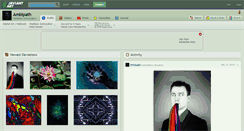 Desktop Screenshot of ambipath.deviantart.com