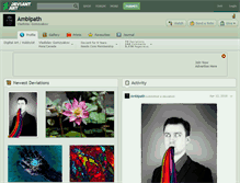 Tablet Screenshot of ambipath.deviantart.com
