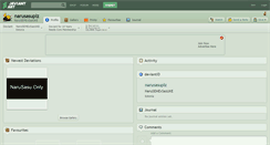 Desktop Screenshot of narusasuplz.deviantart.com