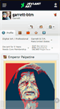 Mobile Screenshot of garrett-btm.deviantart.com