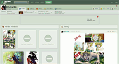 Desktop Screenshot of ellychan88.deviantart.com