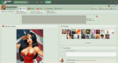 Desktop Screenshot of gunnergurl.deviantart.com