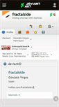 Mobile Screenshot of fractalside.deviantart.com