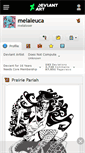 Mobile Screenshot of melaleuca.deviantart.com