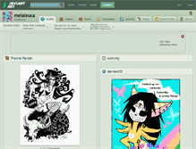 Tablet Screenshot of melaleuca.deviantart.com