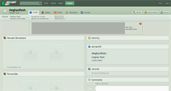 Desktop Screenshot of meghanresh.deviantart.com