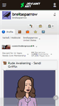 Mobile Screenshot of breitasparrow.deviantart.com