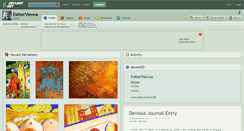 Desktop Screenshot of esthervienna.deviantart.com