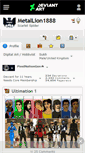 Mobile Screenshot of metallion1888.deviantart.com