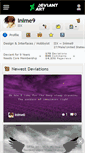 Mobile Screenshot of inime9.deviantart.com
