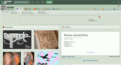 Desktop Screenshot of libudas.deviantart.com