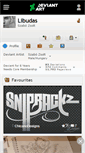 Mobile Screenshot of libudas.deviantart.com