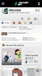Mobile Screenshot of mikireikai.deviantart.com