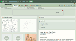 Desktop Screenshot of daphineblake.deviantart.com