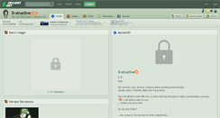 Desktop Screenshot of d-structive.deviantart.com