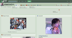 Desktop Screenshot of mdragonheartlove.deviantart.com