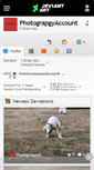 Mobile Screenshot of photograpgyaccount.deviantart.com
