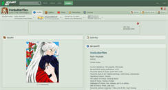 Desktop Screenshot of ironbutterflies.deviantart.com