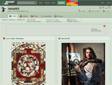 Tablet Screenshot of hishalfelf.deviantart.com