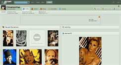 Desktop Screenshot of cinnamonrhae.deviantart.com