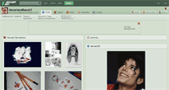 Desktop Screenshot of neverlandranch7.deviantart.com