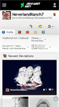 Mobile Screenshot of neverlandranch7.deviantart.com