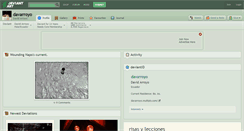 Desktop Screenshot of davarroyo.deviantart.com