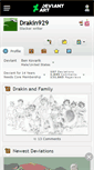 Mobile Screenshot of drakin929.deviantart.com
