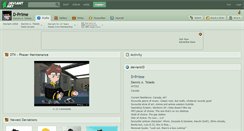 Desktop Screenshot of d-prime.deviantart.com