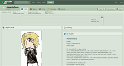Desktop Screenshot of imeanieface.deviantart.com