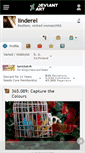 Mobile Screenshot of linderel.deviantart.com
