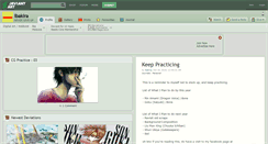 Desktop Screenshot of ibakira.deviantart.com