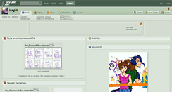 Desktop Screenshot of magi-k.deviantart.com