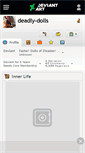 Mobile Screenshot of deadly-dolls.deviantart.com