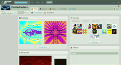 Desktop Screenshot of christianfractals.deviantart.com