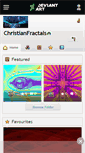 Mobile Screenshot of christianfractals.deviantart.com