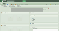 Desktop Screenshot of bizec.deviantart.com