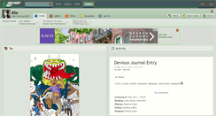 Desktop Screenshot of 85e.deviantart.com