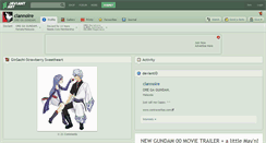 Desktop Screenshot of clannoire.deviantart.com
