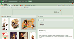 Desktop Screenshot of naoki.deviantart.com