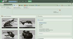 Desktop Screenshot of fattyboonboon.deviantart.com