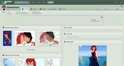 Desktop Screenshot of littleseamaid.deviantart.com