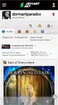 Mobile Screenshot of dormantparadox.deviantart.com